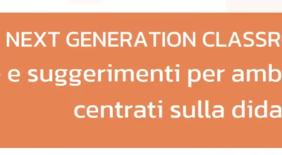 Webinar “Next Generation Classrooms” – Equipe Formative Territoriali