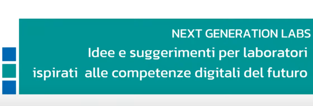Webinar “Next Generation Lab” – Equipe Formative Territoriali