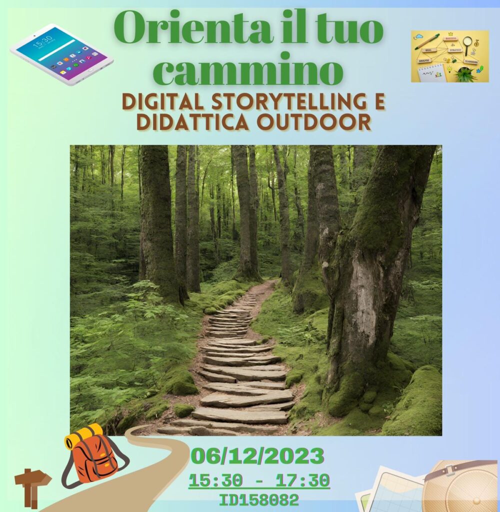 Orienta il tuo cammino: digital storytelling e didattica outdoor
